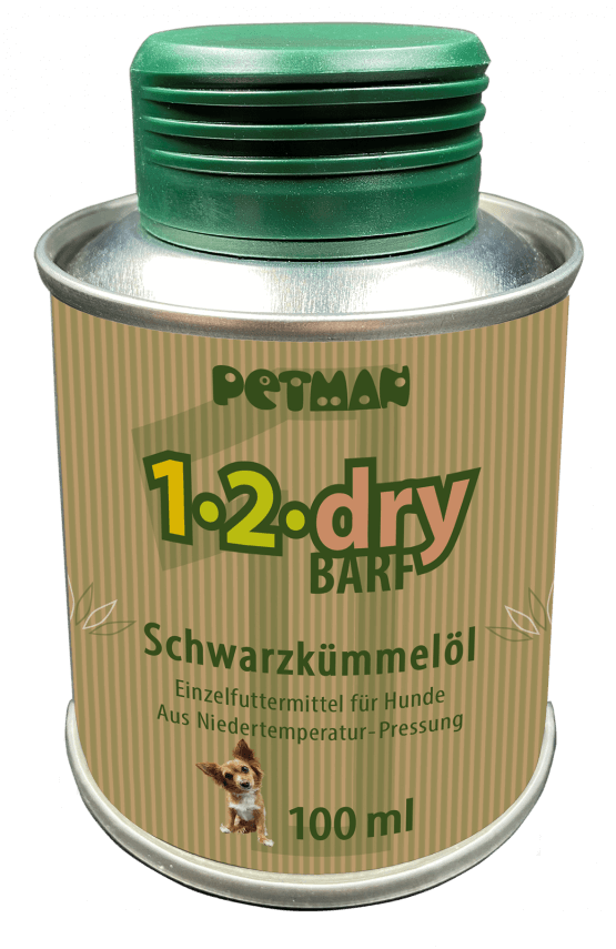 Petman 1-2-dry BARFect Schwarzkümmelöl